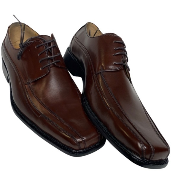 Sonoma Other - Antonio Mazzeti Square Cap Toe Oxfords (Size:13, Color:Brown/Black)